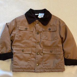 Little Rebels Corduroy tan jacket, 2T